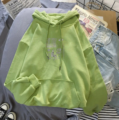 Thickened Loose Velvet Hoodies for Women