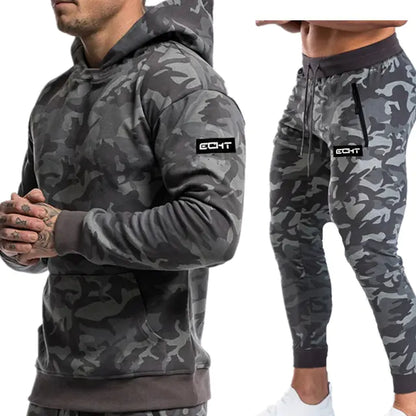 Men's Sportswear Set - Hoodies & Bottoms