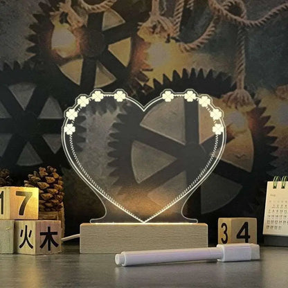 Creative USB Message Board Lamp-5