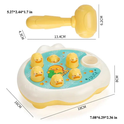 Educational Duck, Frog & Pig Hammer Toy