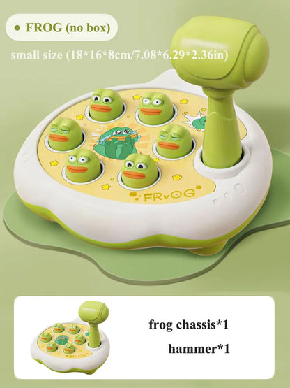 Educational Duck, Frog & Pig Hammer Toy