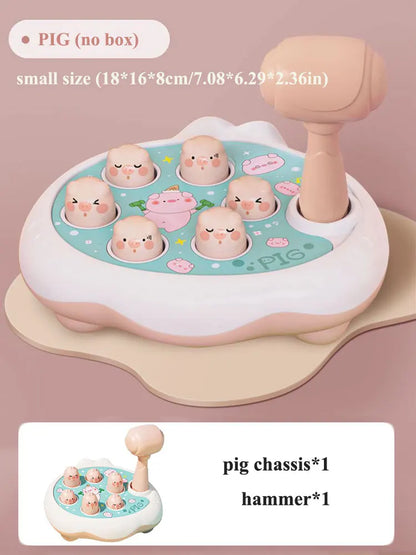 Educational Duck, Frog & Pig Hammer Toy