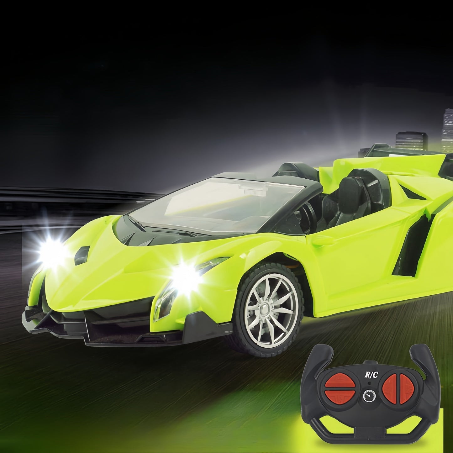 High-Speed 1:18 Scale Remote Control Racing Car