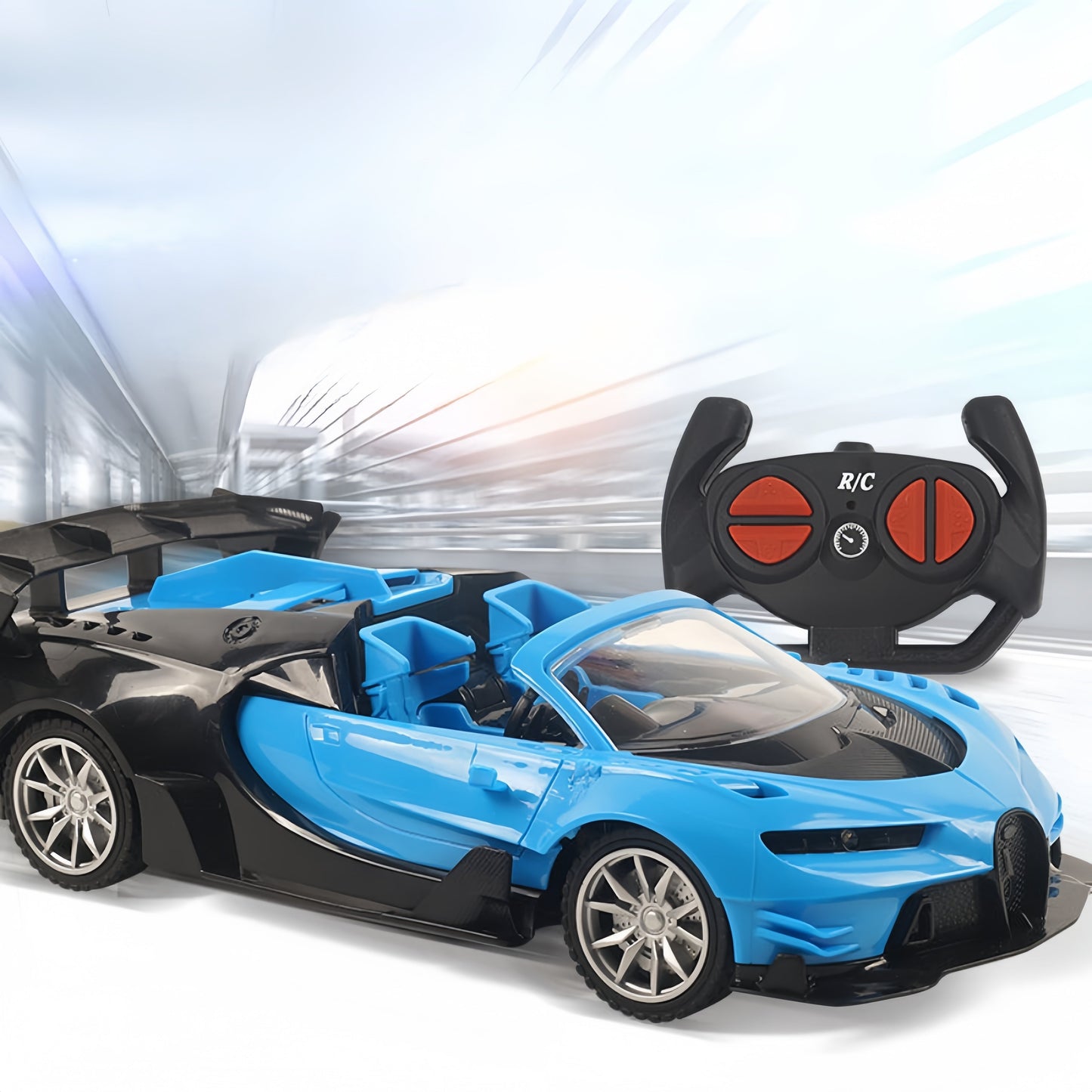High-Speed 1:18 Scale Remote Control Racing Car