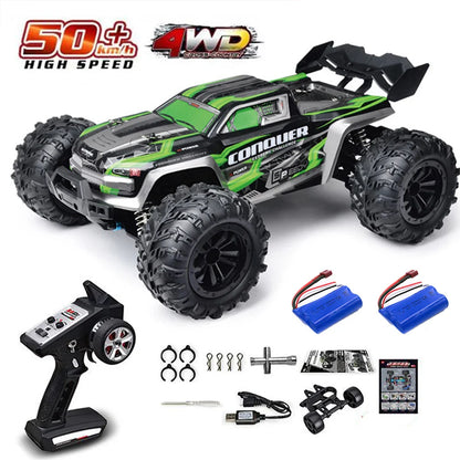 High-Speed 4WD RC Drift Truck with LED Lights