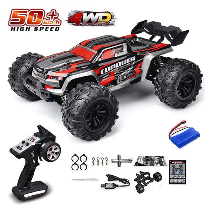 High-Speed 4WD RC Drift Truck with LED Lights