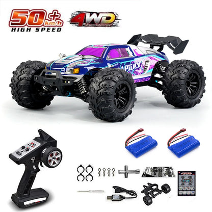 High-Speed 4WD RC Drift Truck with LED Lights