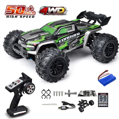 High-Speed 4WD RC Drift Truck with LED Lights