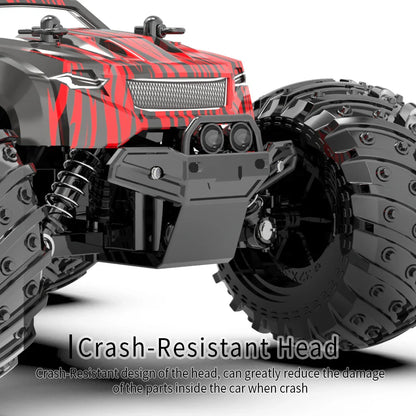 High-Speed Off-Road Remote Control Monster Truck with LED Lights