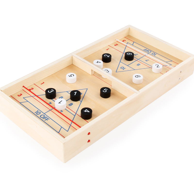 Interactive Wooden Chess Set for Parent-Child Educational Fun
