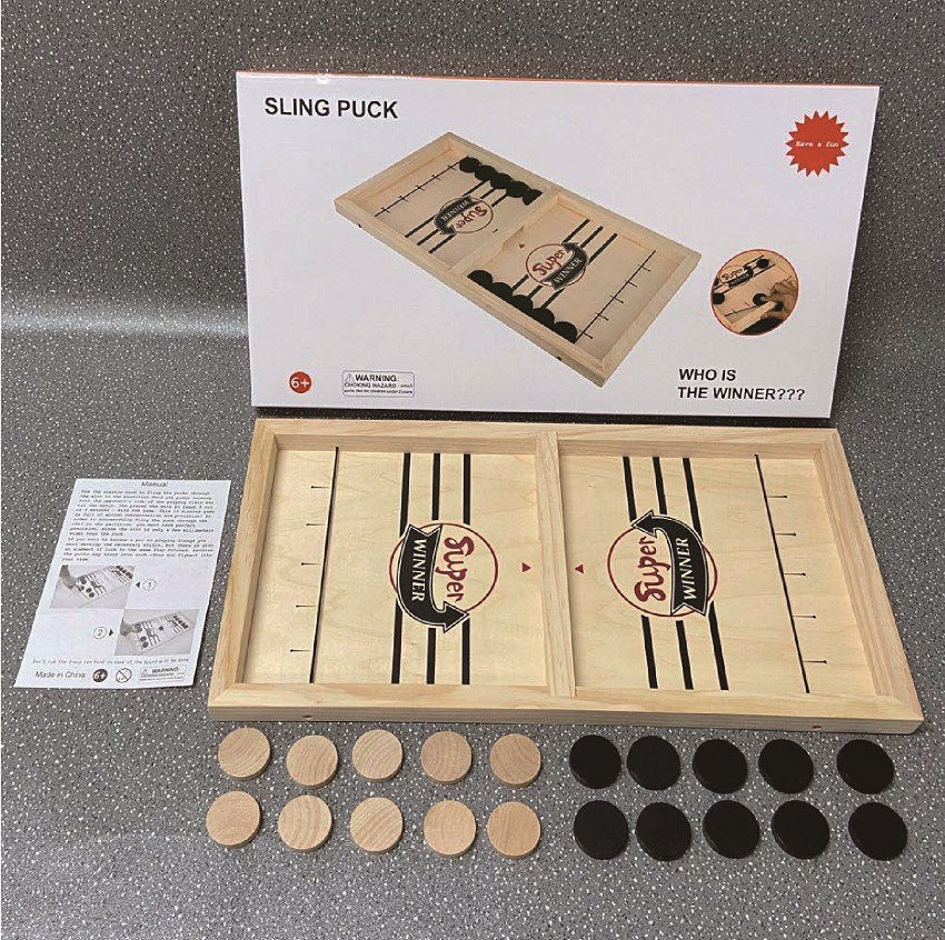 Interactive Wooden Chess Set for Parent-Child Educational Fun