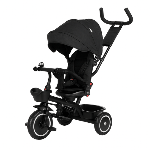 Foryourlittleone 6 in 1 Trike V3 - Black (9 months - 5 years)