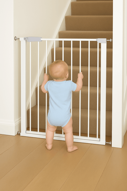 FYLO Baby Safety Stair Gate Pressure Fit 75-114cm Extra Wide