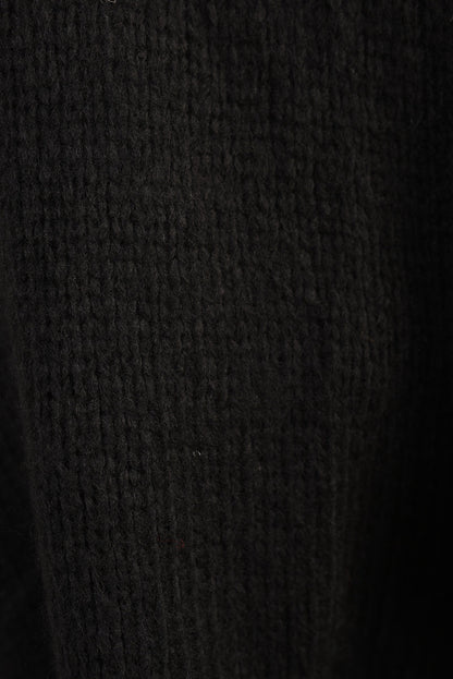 Asymmetric Oversized Knitted Jumper-5