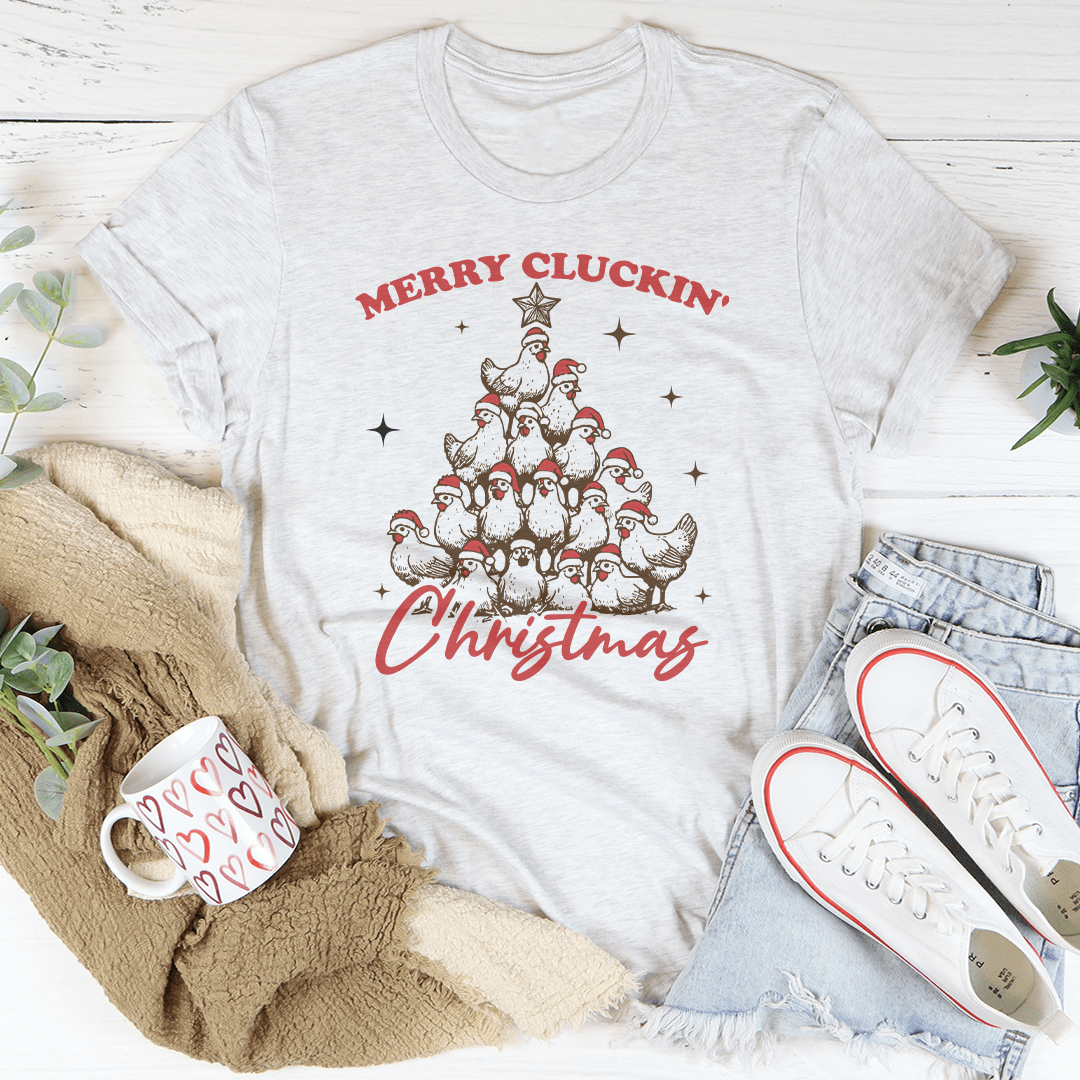 Merry Cluckin Christmas Tee