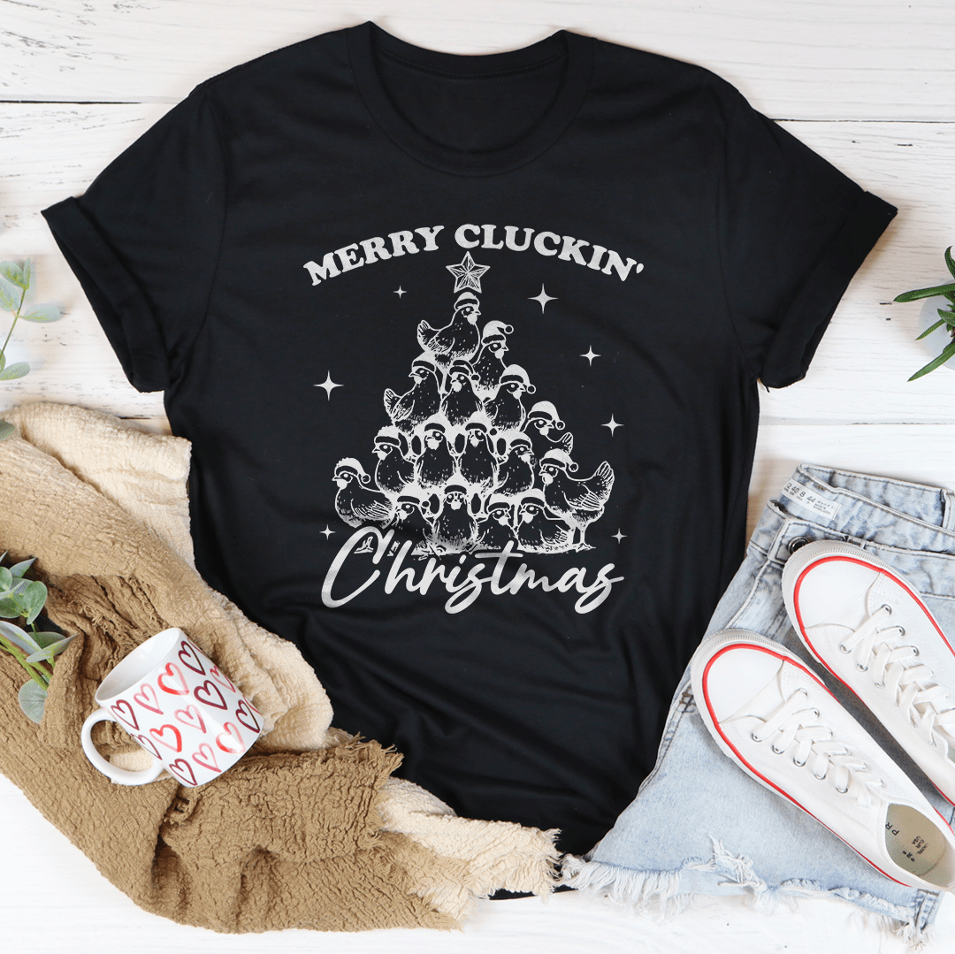Merry Cluckin Christmas Tee